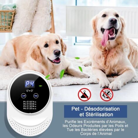 Purificateur D'air Portable Pour Animaux Et Petites Pièces - Élimine Odeurs, Poussière, Fumées - Parfait Chambre, Bureau, Voiture