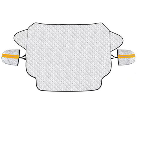 Couverture Pare-Brise Voiture Couverture Magnétique Bache Pare Brise Voiture - Protection hivernale Protège Contre Vent Neige Poussière Givre Soleil - avec Aimant (1/5)