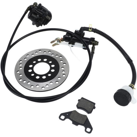 Kit de Frein à Disque, Plaquette de Frein et Disque Rotor pour Dirt Bike Quad ATV Go Kart 50cc 110cc 125cc 150cc 200cc 250cc (1/5)