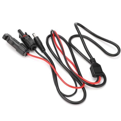 Câble de charge solaire DC5521 Cordon d'alimentation Cordon d'alimentation solaire pour appareils électriques (1/5)