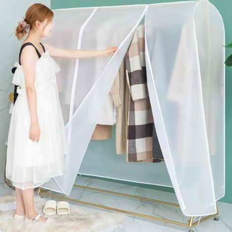 Housses De Rangement Transparentes Pour Vêtements - Protection Anti-poussière Pour Manteaux, Costumes - Plusieurs Tailles S/M/L