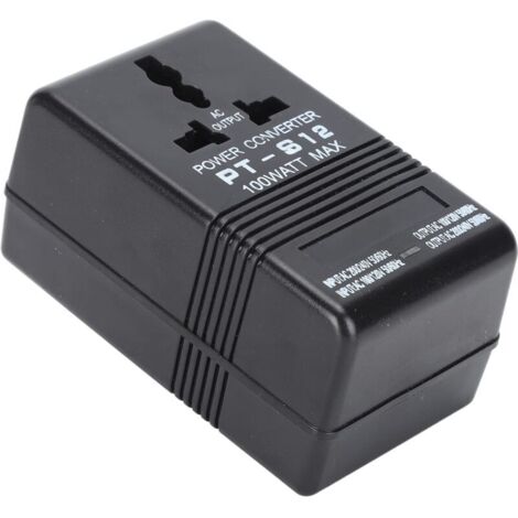 Convertisseur de tension AC 100v-120v à 220v-240v Step Up Buck Power Adapter Transformer 100w (1/5)