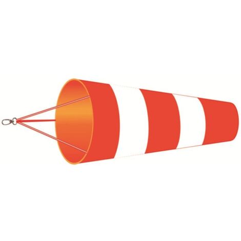 Manche À Air Avec Ceinture Réfléchissante,Manche À Vent,60 cm Manche À Air Extérieur,Suspendu Manche À Vent,Indicateur De Direction Du Vent