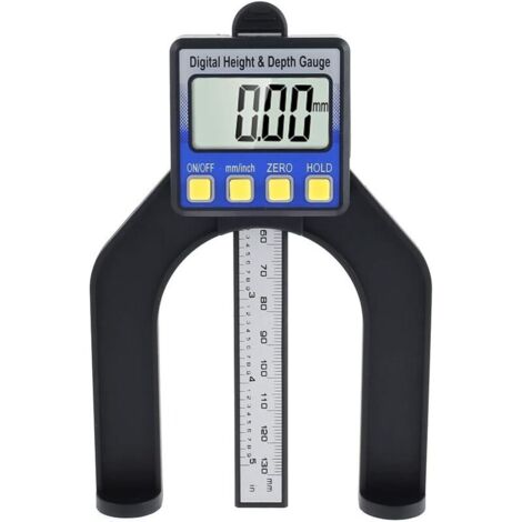 Pied à coulisse numérique LCD haute précision avec plage de mesure de 0 à 85 mm Fond avec aimants (1/5)
