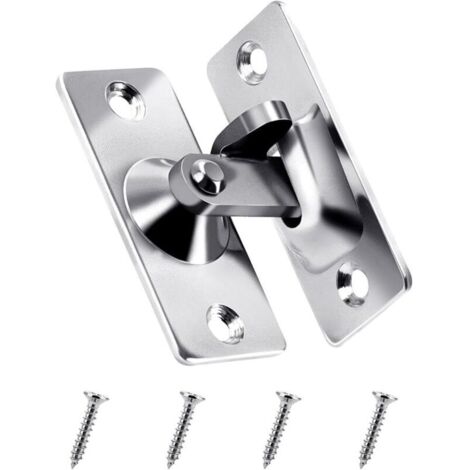 Serrure de porte à angle droit à 90 degrés en acier inoxydable 304 moulé avec précision, boucle antivol, serrure de sécurité pour porte de fenêtre, étanche, antirouille et respectueuse d (1/5)