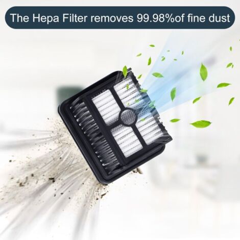 Lot 4 Filtres Rechange Dreame H15 Pro Heat HHR48A Lavables Lot De 4 Filtres De Rechange Pour Aspirateur Dreame H15 Pro Heat/HHR48A - Lavables, Réutilisables Remplacement Filtre Aspirateur