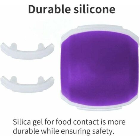Exerciceur De Mâchoire En Silicone - 2 Pièces, Pour Tonifier Visage Et Réduire Double Menton ! - 2