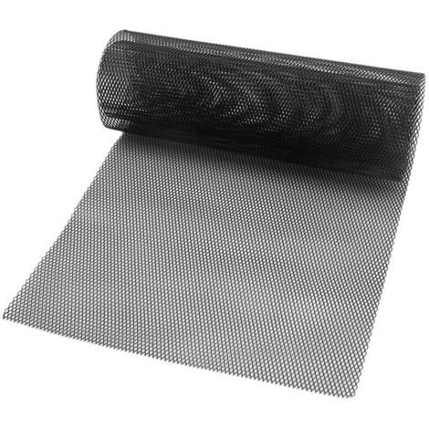 Grille Calandre Voiture en Aluminium, Grille Pare Choc Avant de Voiture Grille de Course Grille de ventilation Universelle en Maille Expansée Pare-chocs Rhombique Grille 100 x 33 cm (1/3)
