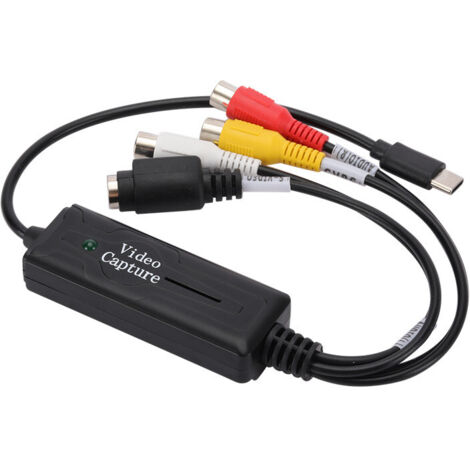 Convertisseur Video Audio Analogique Numérique USB-Logiciel inclus convertir depuis magnétoscope & caméscope