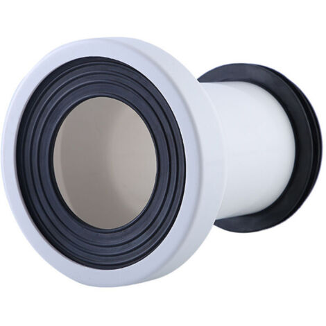 1PCS Raccord Toilette, Raccord D'installation D'égout de Toilette Installation de Tuyau de Vidange D'égout de Toilette en Plastique Pièce de Connexion Accessoire de Raccord D'étanchéité (1/5)