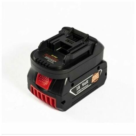 Adaptateur de batterie BS18MT, convertisseur USB pour Bosch 18V BAT619G/620 Batteries, conversion en batterie au Lithium Makita 18V BL 1860 (1/4)