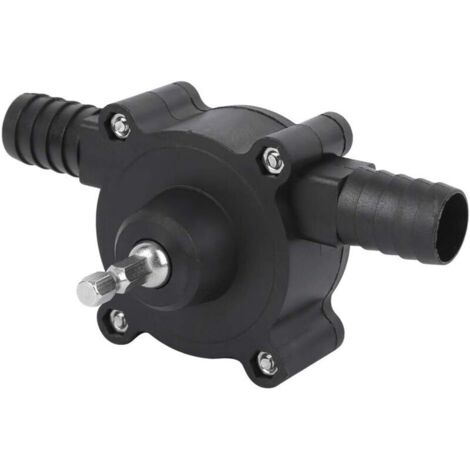 Pompe de forage à main, pompe de forage électrique à main, pompe à transfert d'eau liquide auto-amorçante Mini pompe centrifuge portable (1/5)
