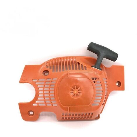 Lanceur complet adaptable pour tronçonneuse Husqvarna 136, 137, 141 et 142 (1/5)