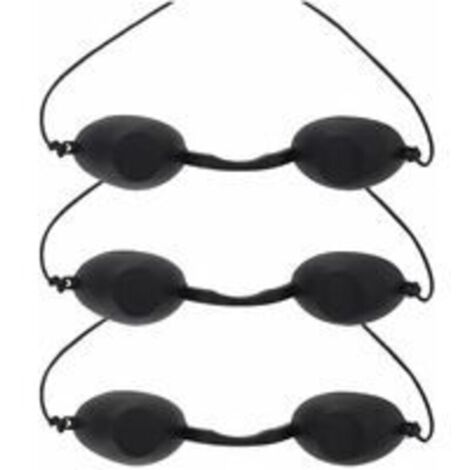 3 Pcs Lunettes de Protection UV, Lunettes Solarium Lunettes Protection UV Conviennent pour la Beauté Laser IPL Convient à la Clinique de Beauté ou à la Maison (1/4)
