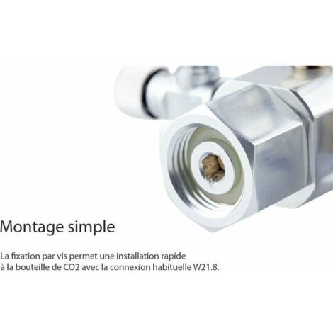 Adaptateur Extension Réducteur Pression CO2 M11x1 Vers W21.8x1/14