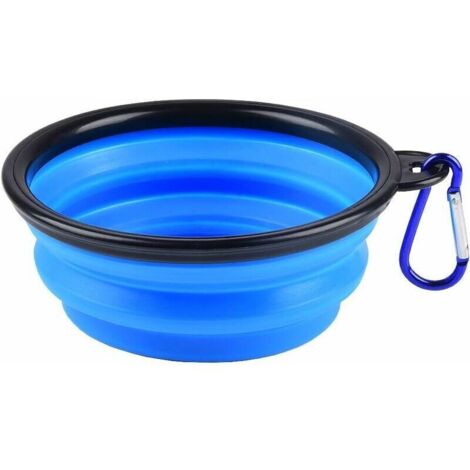 Gams de Voyage pour Chien et Chat, Pliable en Silicone, Un Ensemble de 1 Pièces (1/3)