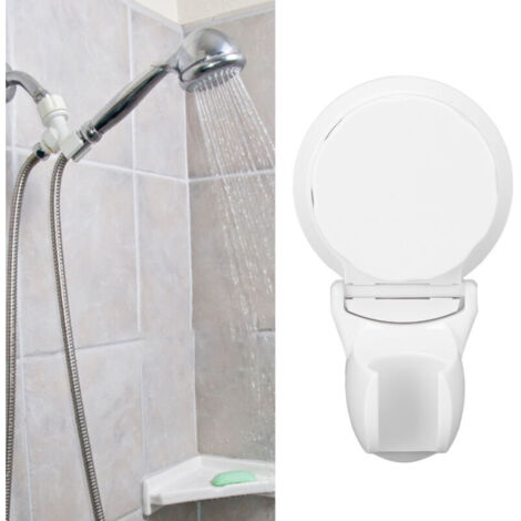 Support de pomme de douche, Support fixe, ventouse amovible, Support de pomme de douche pour salle de bain (1/5)