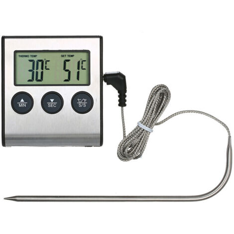 Thermomètre de four numérique cuisine nourriture c... - Grandado