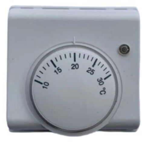 Thermostat de chaudière mécanique ventilo-convecteur – Alimentation électrique 230V – Installation simple pour gestion de température efficace (1/4)