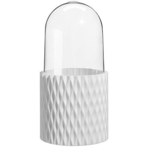 360° Rangement Pinceaux Maquillage avec Couvercle, Boite Rangement Maquillage Organisateur Makeup Organizer Présentoir Cosmétique pour Pinceau, Rouge à Lèvres, Eye-liner, 11 x 23cm (1/5)