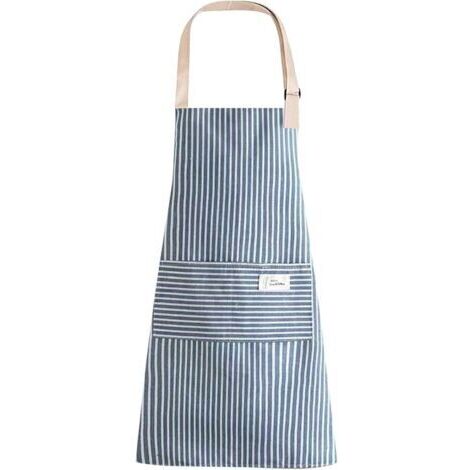 Tabliers de cuisine de chef, tablier ajustable avec poche, tablier de cuisine, tablier imperméable pour cuisiner, faire la cuisine, jardiner (1/5)