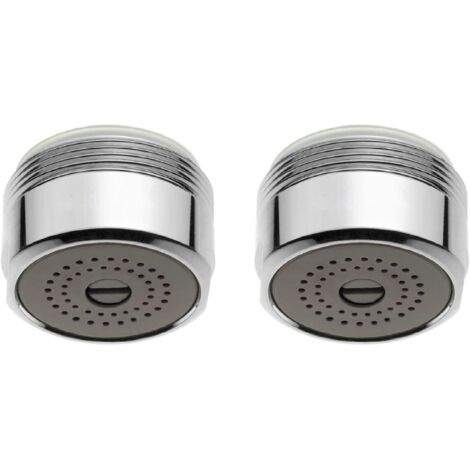 Économiseur D’Eau Robinet Mal Femelle 24mm Evier Lavabo, Diminuer Entre 30 Et 80% Votre Consommation (Male M24)