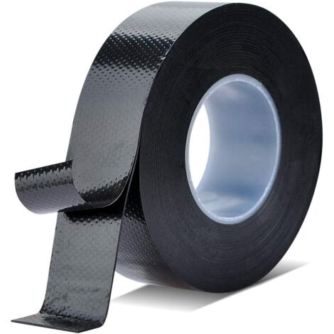 Bandes en Caoutchouc de Silicone étanches du Ruban de la Persuader de connecteurs/câble coaxial/antenne / de réparation d'urgence 2.1 x 4.5 m, Noir (1/5)