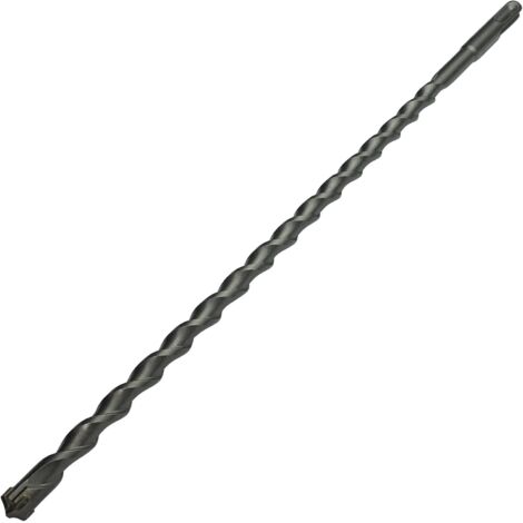 Memkey – Foret à béton SDS PLUS – Mèche 10mm pour perçage béton/brique/pierre – Longueur 350mm – Acier résistant à la corrosion - C49355 (1/4)