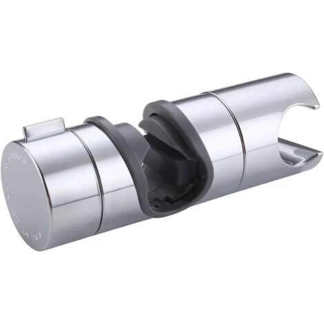 Support Douche 18-25mm Diamètre Support Douchette Salle de Bain Accessoires Colonne de Douche Réglable Remplacement Support de Pommeau de Douche ABS Chromée, PB4-CH