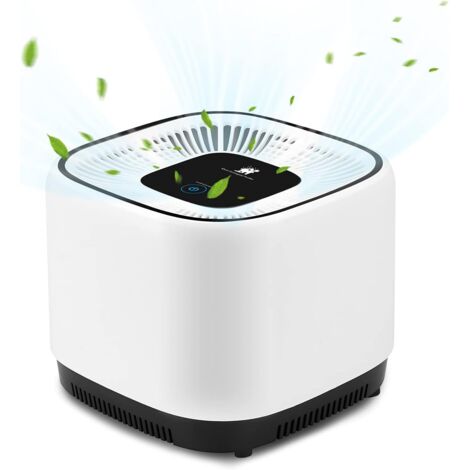 Purificateur d'air avec Vrai Filtre HEPA, 20m³ 99,97% de performances de filtrage contre Odeur/Filtre Poussière/Pollen/Fumée, Fonctions de Stérilisation (Purificateur d'air) (1/5)