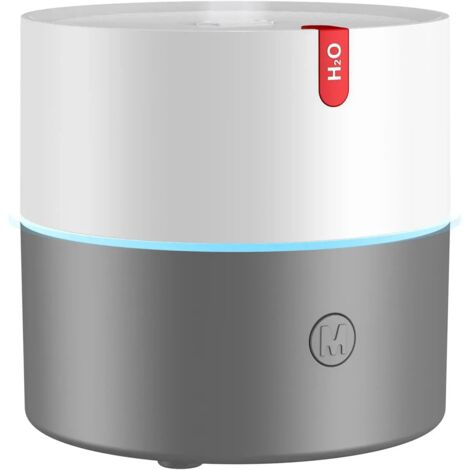 Diffuseur d'huiles Essentielles, 230 ml USB Diffuseurs pour Aromathérapie Parfumeur, Humidificateur Ambient avec 7 Couleurs LED pour Chambre de lit Maison Yoga Bureau (1/5)