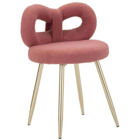 Chaise en tissu éponge Ilary 40 x 67 cm (1/4)