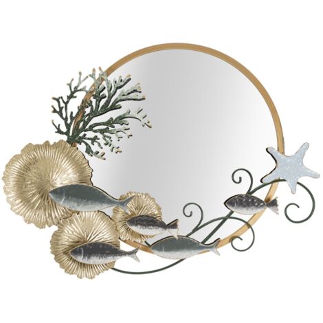 WALL MIRROR FISH CM 88,9X7,6X65,4 (1/5)