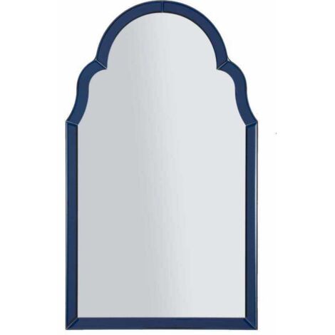 TANGIER BLUE WALL MIRROR CM 47X1X80 ( INSIDE MIRROR SIZE CM 41X74) (1/4)