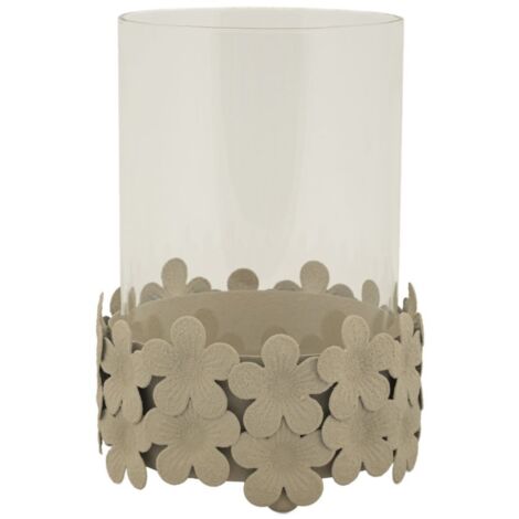 CANDLE HOLDER DUNE C/GLASS CM Ø12X16 (1/5)