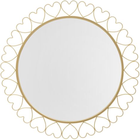 WALL MIRROR HEARTS CM Ø 80X2,5 (1/5)