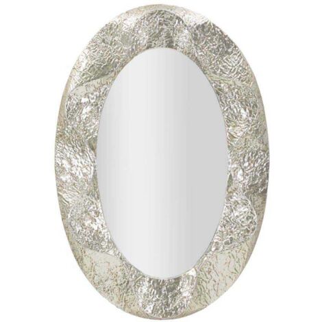 Miroir ovale en métal Argelux 87.5 x 6.5 x 128 cm (1/4)