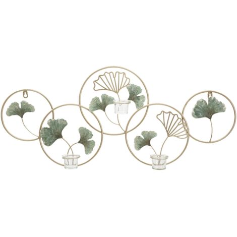 WALL CANDLE HOLDER GREENERY CM 80X7,5X35,5