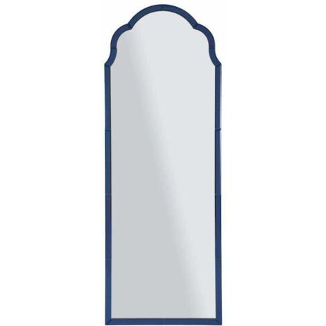 TANGIER BLUE WALL MIRROR CM 55X2X150 ( INSIDE MIRROR SIZE CM 49X144) (1/4)