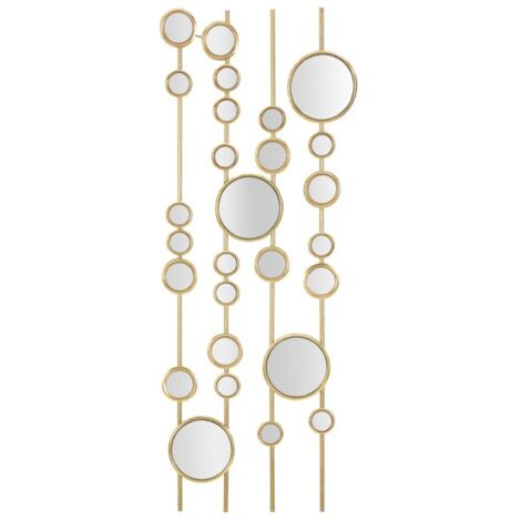 WALL PANEL SMALL MIRROS CM 35,5X1,5X90 (1/5)