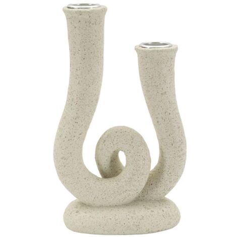 CANDLE HOLDER STONS CM 12X7X20 (1/5)
