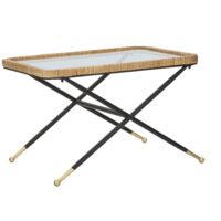 COFFEE TABLE SAINT BARTH RETT. CM 70X50X45