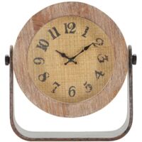 TABLE CLOCK ROUND CM 23,5X7X24