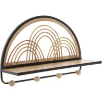 SHELF OPORTO WITH HANGERS CM 46X15,5X30