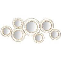 Cadre décoratif avec miroirs Specchio 124.5 x 4 x 53.5 cm