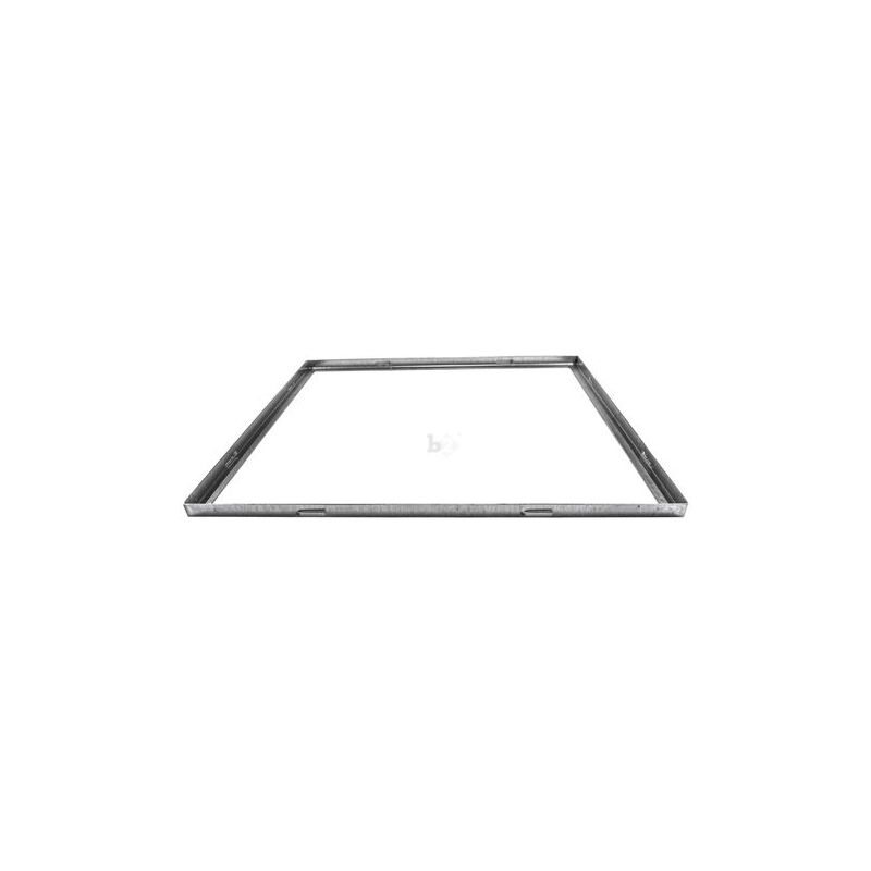 Cadre Pour Grille Caillebotis NORM Galvanisé - 600x1000x20 Mm - Neuf MEA
