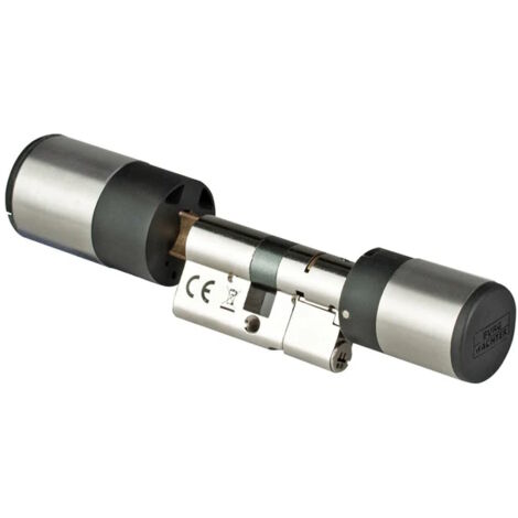 Serrure électronique 7600 cylindre simple anthracite,acier inox BURG-WÄCHTER (1/5)