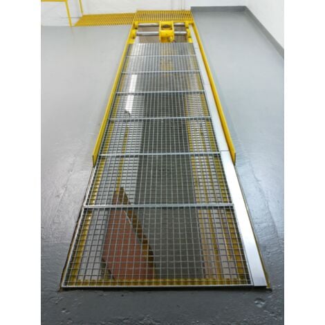 Grille caillebotis industriel galvanisé 600x1000x30mm maille 30/30mm