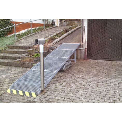 Grille caillebotis industriel galvanisé 1000x800x30mm maille 30/30 BP1000mm