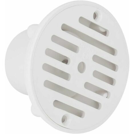 Drain de Piscine, PVC à débit réglable Sortie de vidange de Piscine Accessoires de vidange Accessoires de Remplacement de raccord, (1/5)